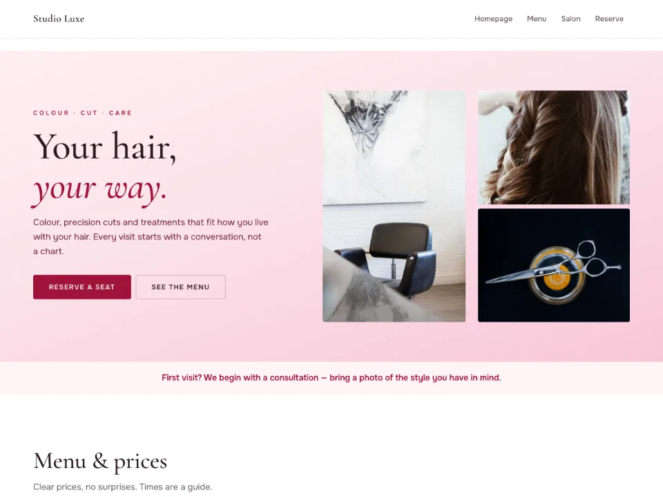Preview of Studio Luxe